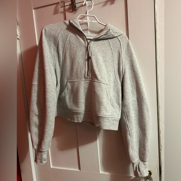 Lululemon Scuba Half Zip, XS/S, Gray - Picture 2 of 3
